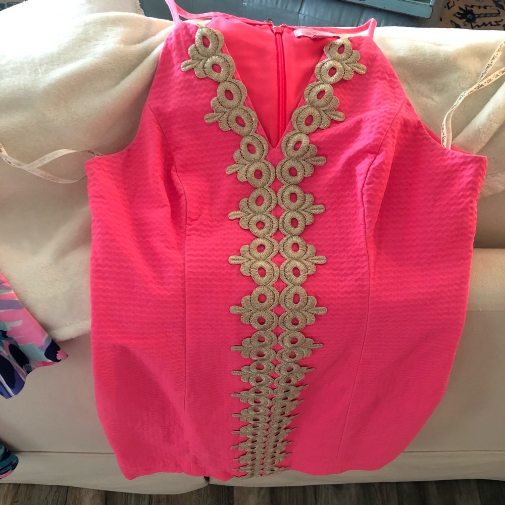 Lilly Pulitzer Hot Pink Summer Dress